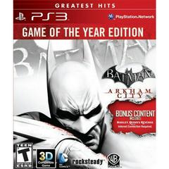 Batman Arkham Asylum Game of the Year Edition (Greatest Hits)