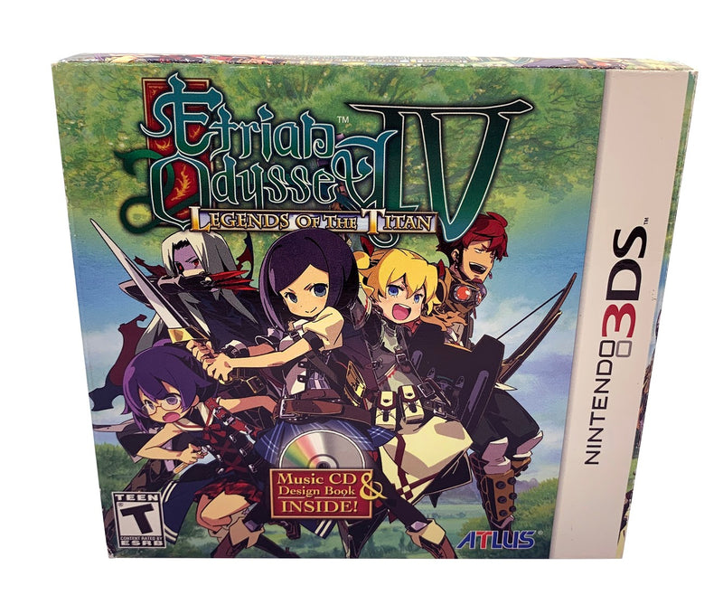 Etrian Odyssey IV Legends of the Titan Launch Edition