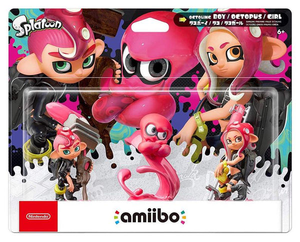 Octoling Boy / Octopus / Girl (Open Box)