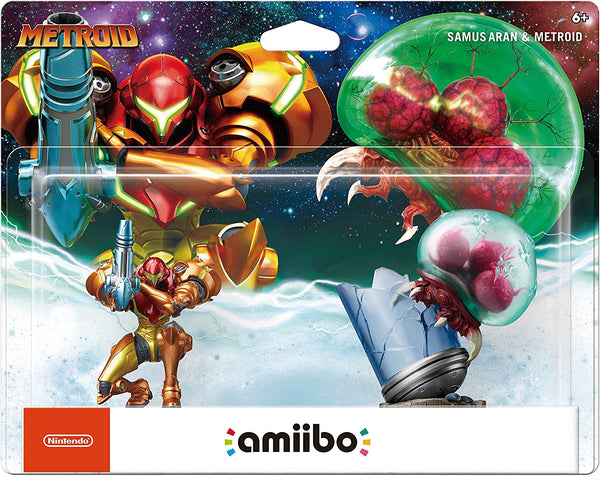 Samus Aran & Metroid Two Pack (New in Box).