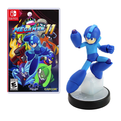 Mega Man 11 Big Box w/ Amiibo (Brand New)