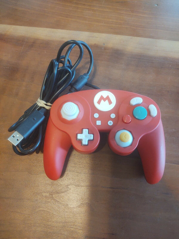 Wired Mario Fight Pad Controller Attachment