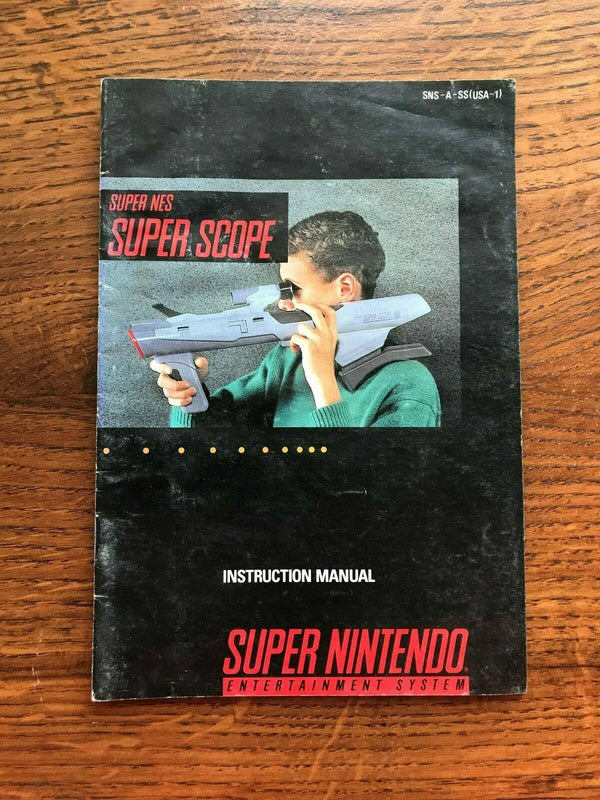 Super NES Super Scope (Manual Only)