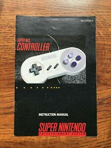 Super NES Controller (Manual Only)